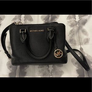 Michael Kors Hope Satchel, Small- Black